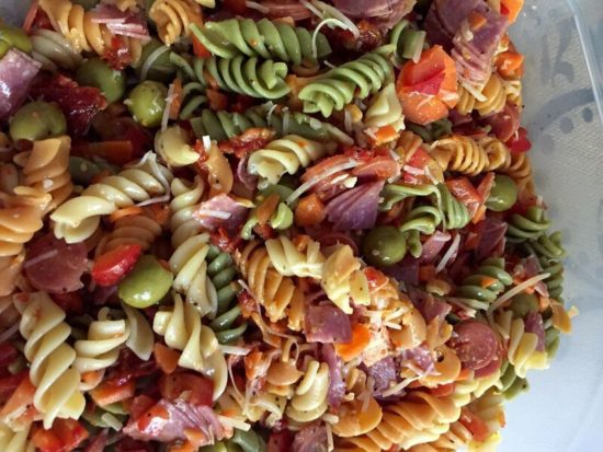 Pasta Salad Recipe Card