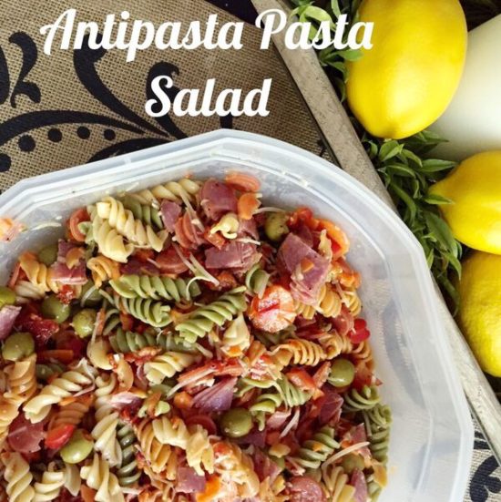 Easy AntiPasta Pasta Salad dimplesonmywhat