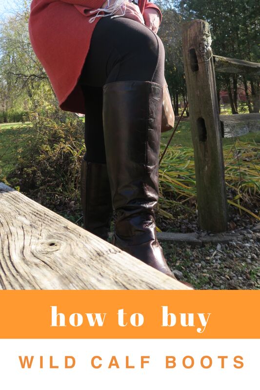 How to increase your odds of finding wide calf boots that actually fit. / dimplesonmywhat.com