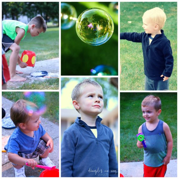 A lesson in self acceptance learned from blowing bubbles with the kids / Self Acceptance / Be Unique