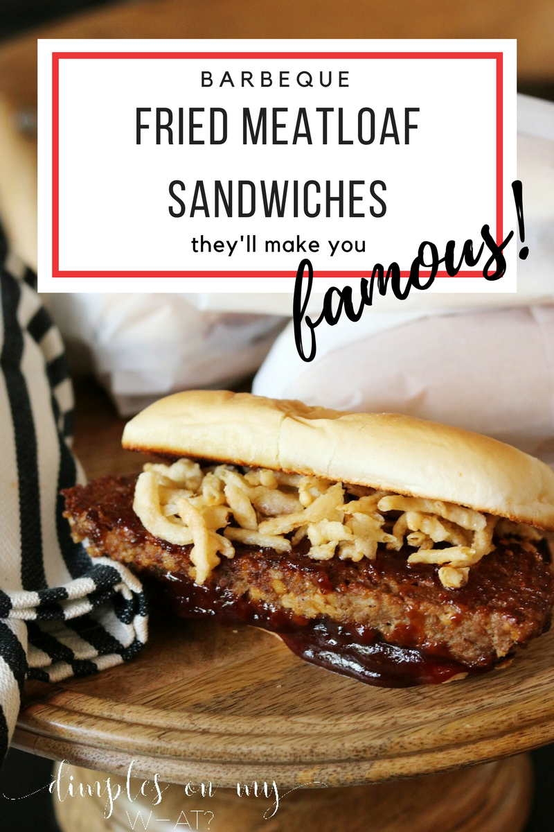 Fried Meatloaf Sandwich Recipe / BBQ Fried Meatloaf Sandwich / Leftover Meatloaf Ideas / So good they'll make you famous!