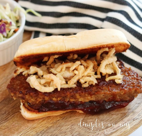 Make You Famous Fried Barbeque Meatloaf Sandwiches