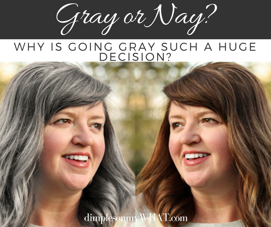 Why Transitioning To Gray Hair Is Such Huge Decision