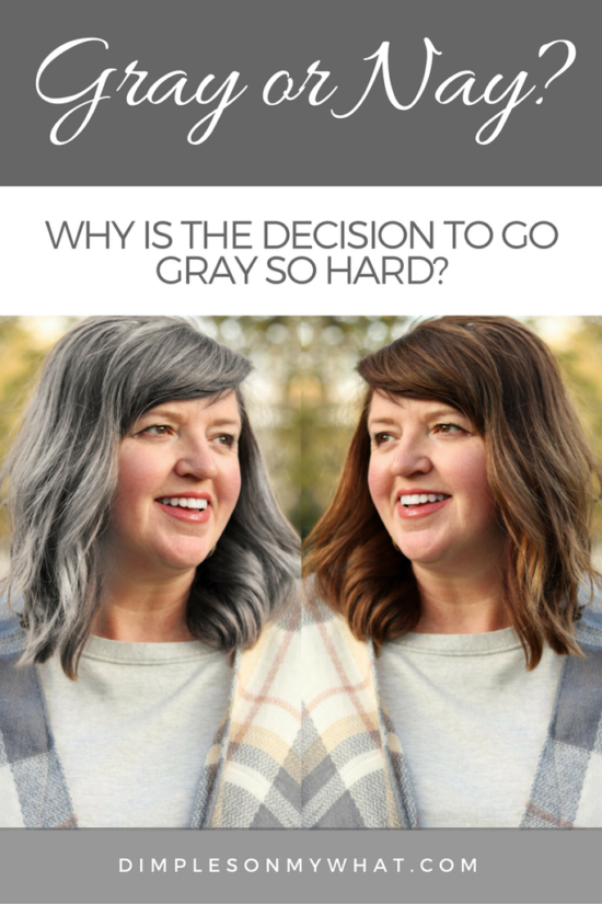 Why Transitioning To Gray Hair Is Such Huge Decision