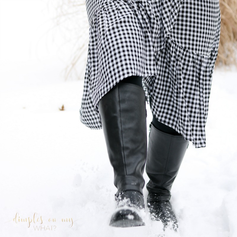 Kicking Blogging Rules to the Curb | Find Your Own Blogging Voice | Gingham Wrap Skirt