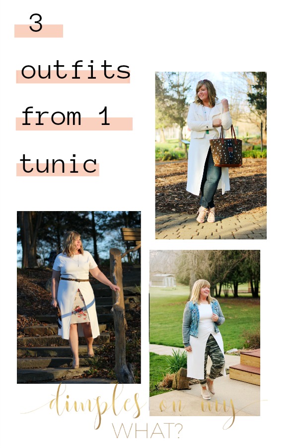 Create 3 Outfits from 1 Universal Standard Tunic || Plus Size Fashion || Fashion for Women Over 50