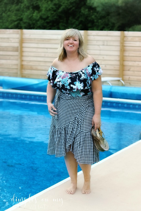 Fashion for women over 50 | Flattering swimsuit for women over 50 | Body Confidence