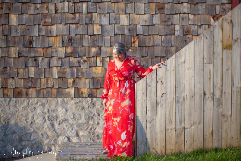 Floral Maxi Dress  ||  Sashion for women over 50  ||  Plus Size Fashion