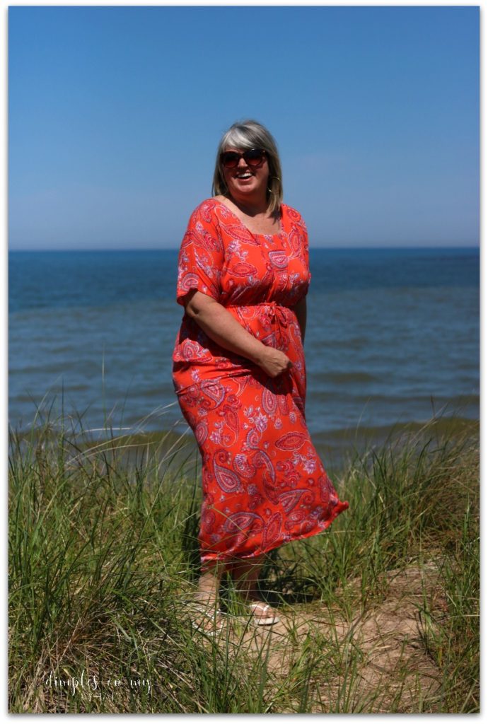 Catherines Plus Size (sponsored post) ||  Summer fashion  ||  Plus Size Summer Fashion  ||  Full Figure Fashion  #summerfashion #plussizemaxidress  