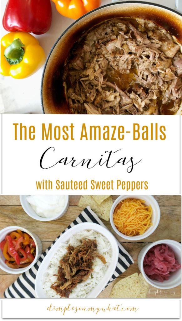 he most amazing carnitas - EVER  ||  What to feed a large crowd  ||  Recipes for casual entertaining #recipesforcasualentertaining #tacos #carnitas - dimplesonmywhat