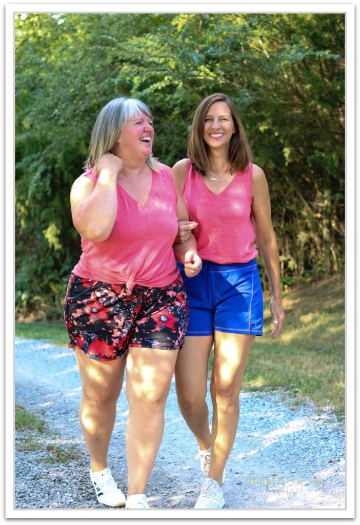 a WALK-a-DAY fitness challenge that is gentle and full of grace  ||  fitness at midlife  ||  fitness for plus size women  ||  body positivity 