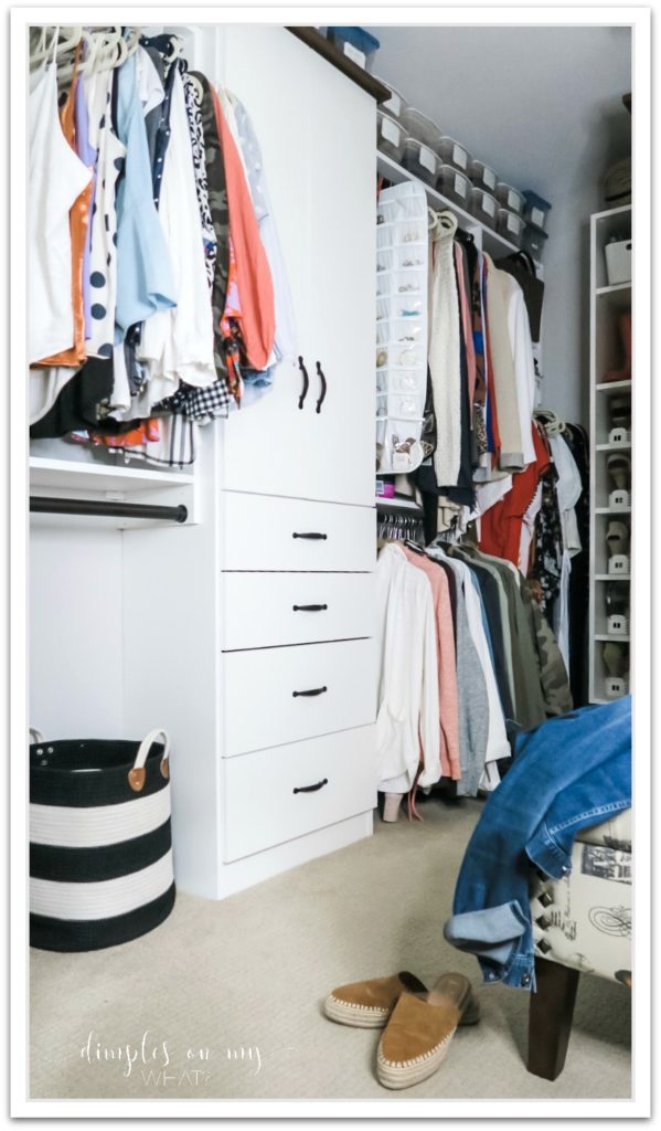 #closetorganization #organized closet #declutteryourcloset The only closet organization tip you'll ever need!