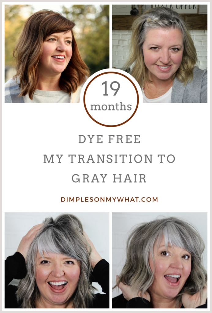 Coloring my Gray & Uneven Hair Color