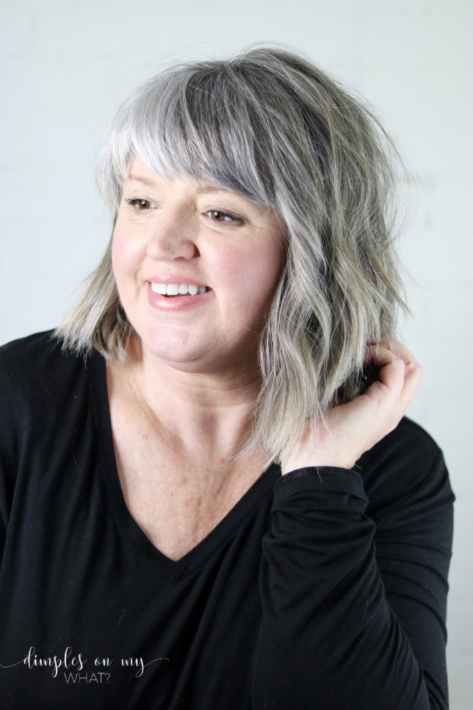 Tips for growing gray without giving into the bottle || Transition to go gray hair #grayhair