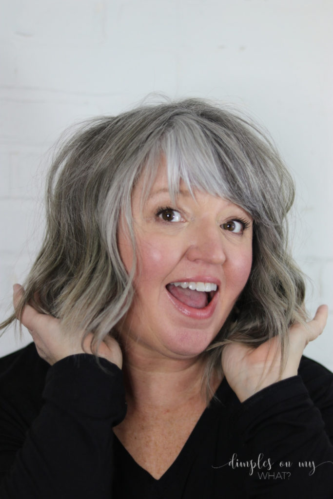 How to Grow Out Gray Hair without Going Insane - dimplesonmywhat