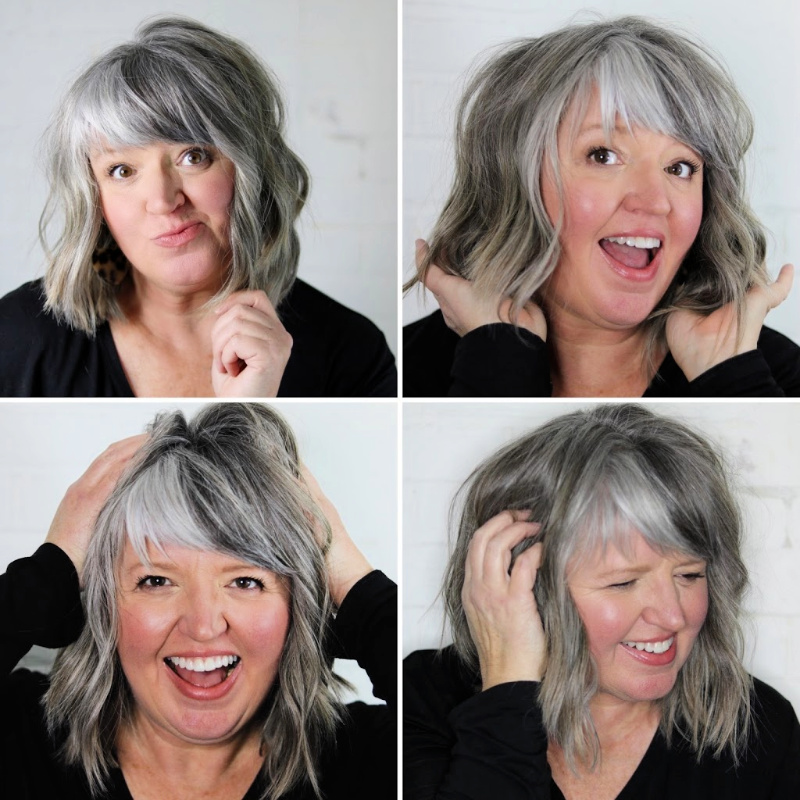 How to Grow Out Gray Hair without Going Insane
