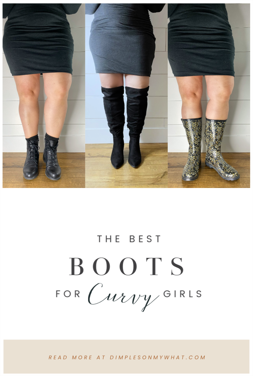 best boots for curvy women, wide calf boot, plus size wide calf boots, wide calf over the knee boots, plus size fashion tips