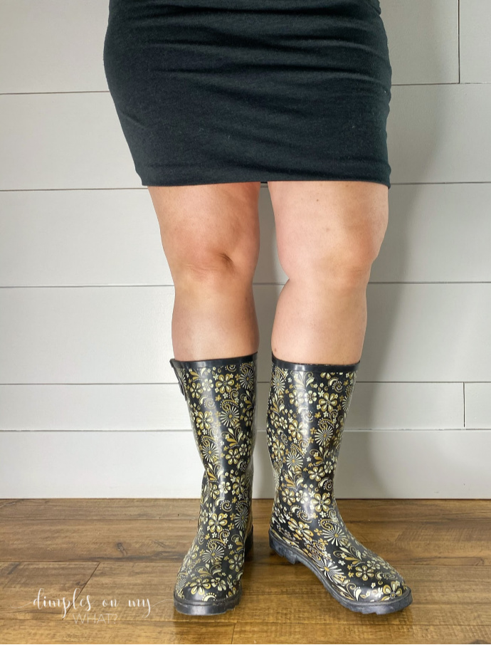 Best rain boots hot sale for big calves