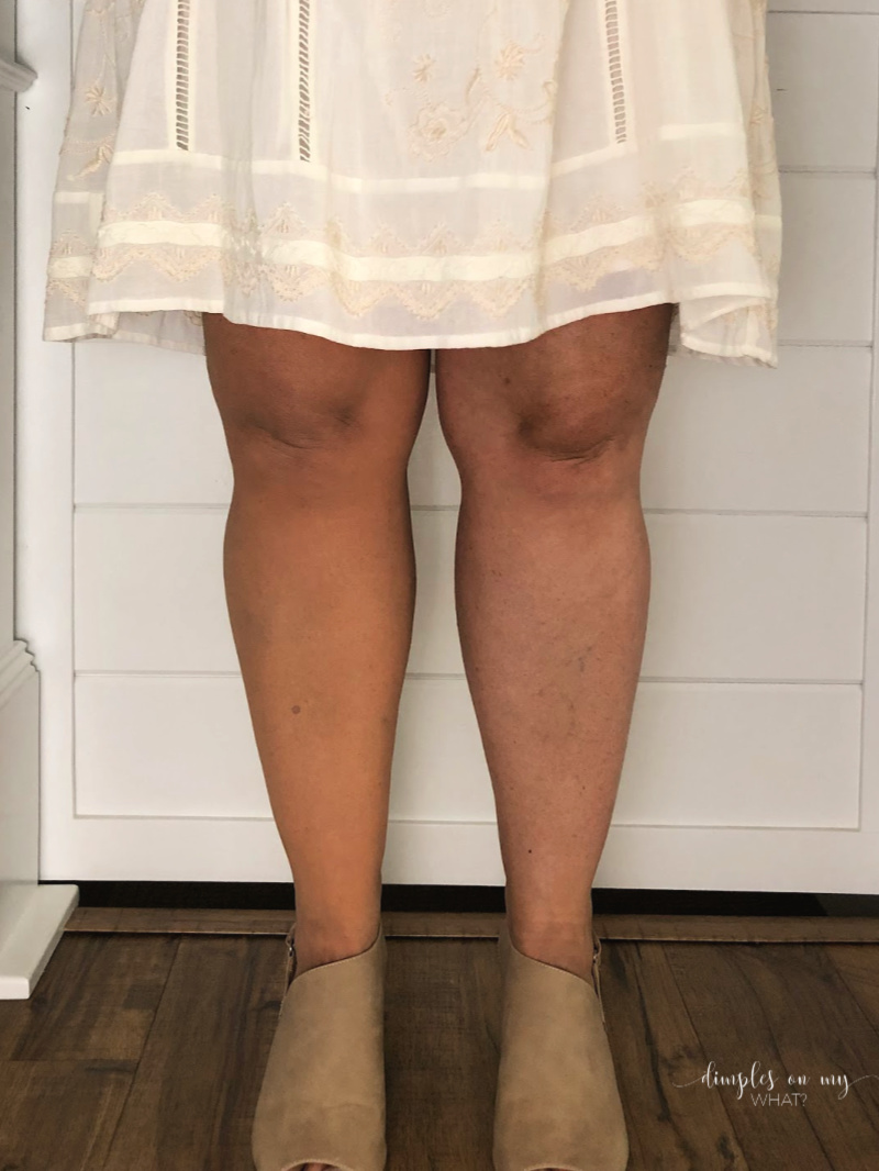 April 2020 Favorites ||  Sally Hansen Airbrush Legs Light with and without