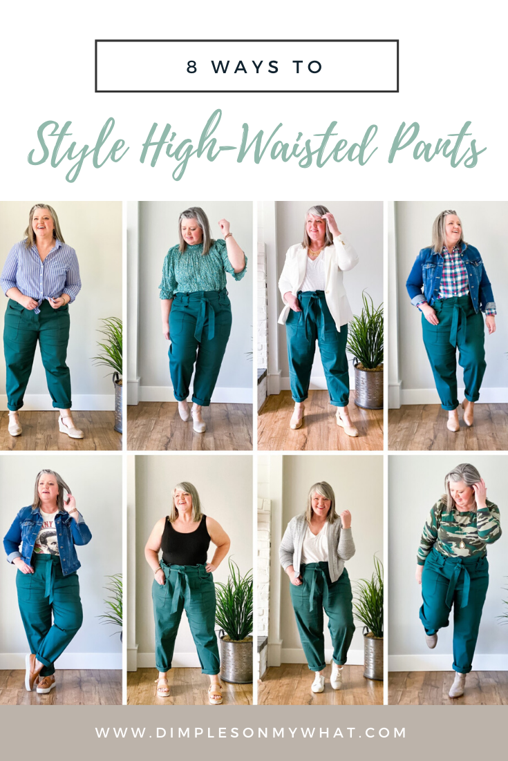 Tops for shop high waisted pants