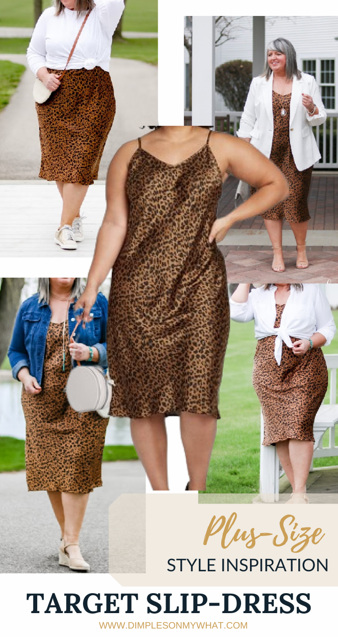 7-Ways to Style a Plus-Size Slip Dress for Mature Women