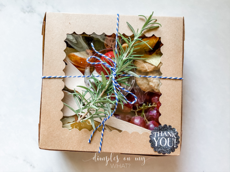 Individual Charcuterie Box To-Go - Packaging Decor