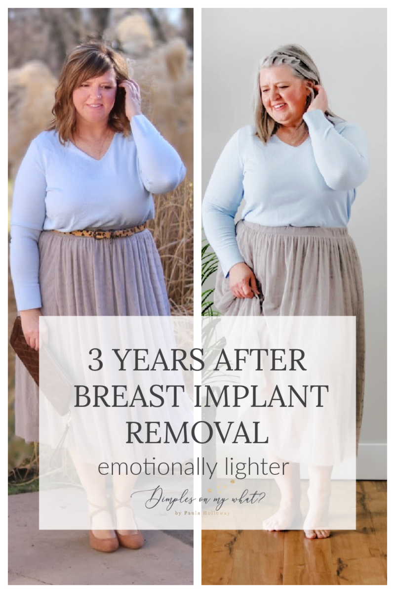 3 Years After Breast Implant Removal - Dimplesonmywhat