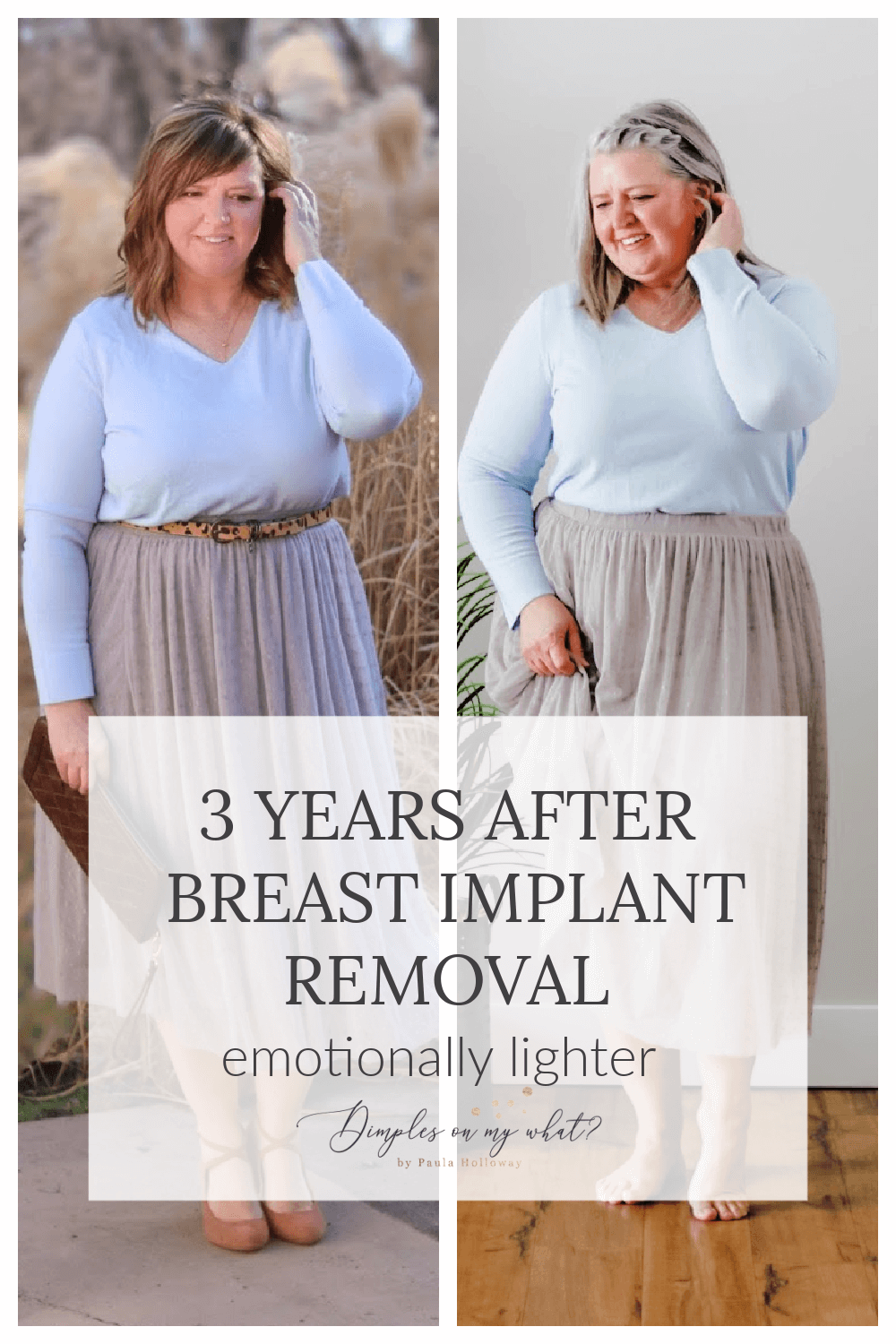 Three years later, and I'm talking about the  emotional side of having my breast implants removed and what I've learned about accepting myself along the way.  #breastimplants #explant #breastimplantremoval #BII #breastimplantillness