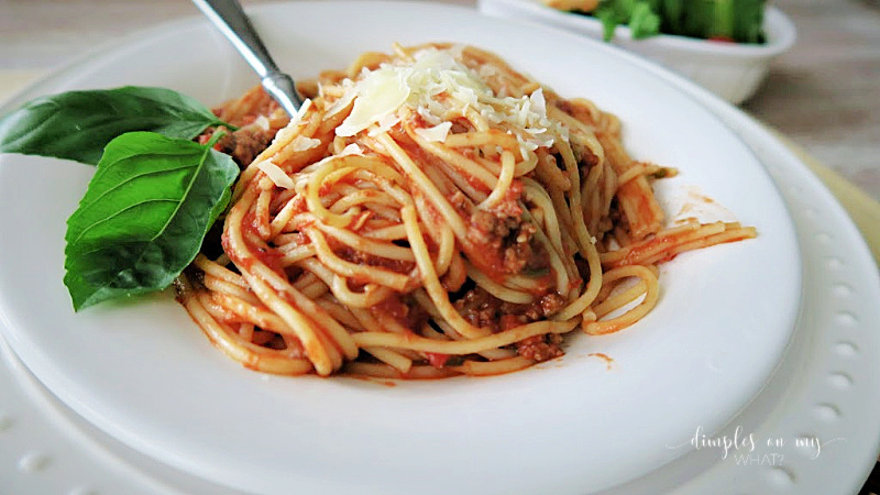 This delicious Instant Pot Bolognese Sauce is so good, you'll never buy jarred sauce again. I've included a slow cooker option as well.