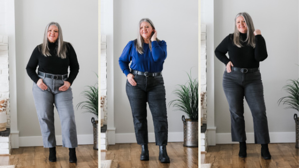 In this post with video tutorial, I'm showing you how to cut jeans to ankle-length and get a natural frayed hem.

#fashionsewinghack #howtocutjeans #anklelengthjeans #plussizefashion #plussize #denimforcurves #denimhacks #midsizefashion #midsize #over50fashion