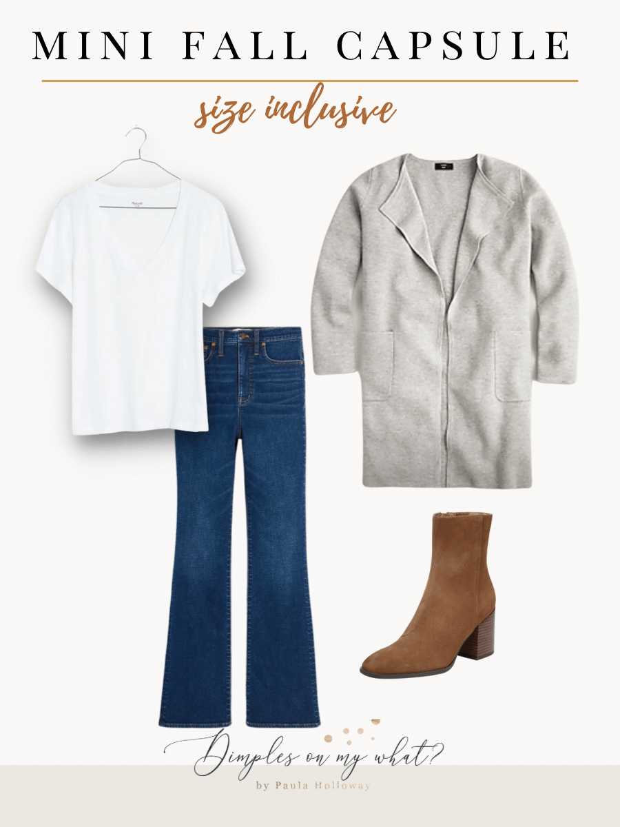 Midsize fall capsule wardrobe outfit ideas.

https://bit.ly/3E1CPP4 (affilate link)

#plussizeoutfitinspiration #midsizestyle #plussizefallcapsulewardrobe