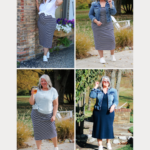 Tips to help you minimize visible belly outline in a body concious dress while learning to love your visible belly outline and embracing modesty. #bodyacceptance #plussizefashiontips #visiblebellyoutline #stylingbodyconciousdressforcurves #learningtolovemyvisiblebellyoutline