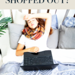 If you're overwhelmed, overspent, and shopped out, I've got 10 great strategies and tips for a successful spending freeze. #nobuyjuly #nobuyjanuary #spendingfreezetips #januaryspendingfreeze #clothesspendingfreeze