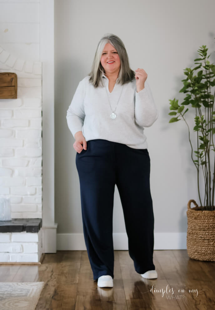 HOW TO DO COZY CHIC STYLE AS A MATURE CURVY WOMAN - dimplesonmywhat