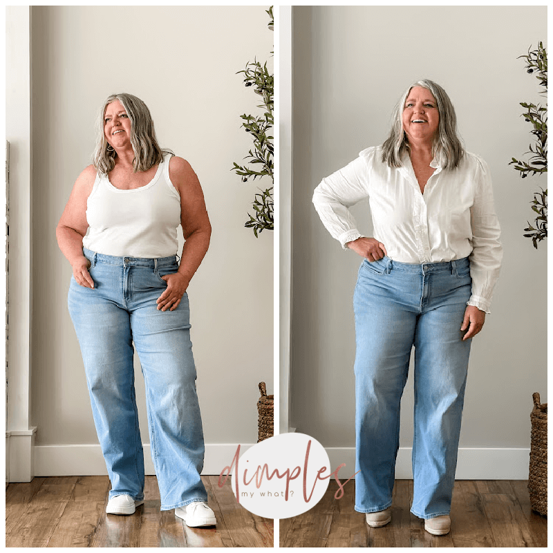 4 OF THE BEST PLUS-SIZE WIDE-LEG JEANS FOR BIG THIGHS