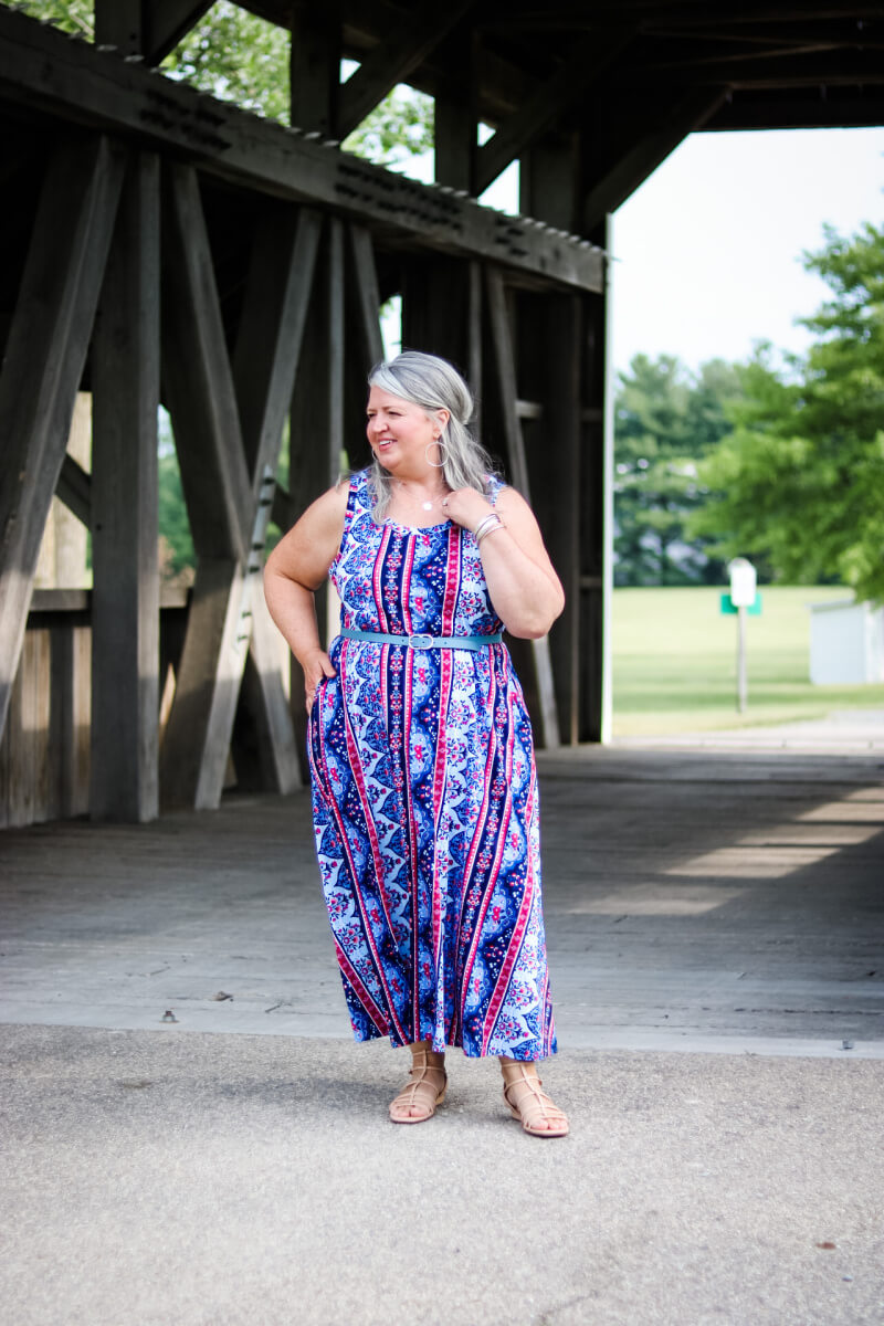 HOW TO UPDATE A FRUMPY DRESS ON A PLUS SIZE BODY dimplesonmywhat