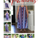 How to update a one frumpy dress into seven stylish outfits. #plussizeover50 #fashion #over50style #plussizeover50style